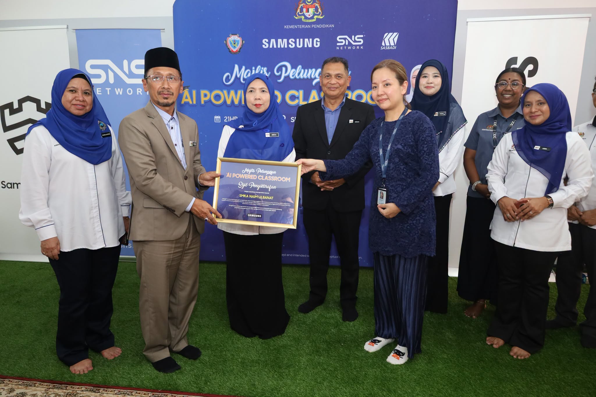 You are currently viewing Majlis Peluncuran AI Powered Classroom di SMKA Naim Lilbanat